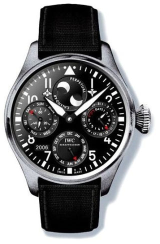 IWC - IW5026-06  Big Pilot Perpetual Calendar Titanium / Black / Cellini