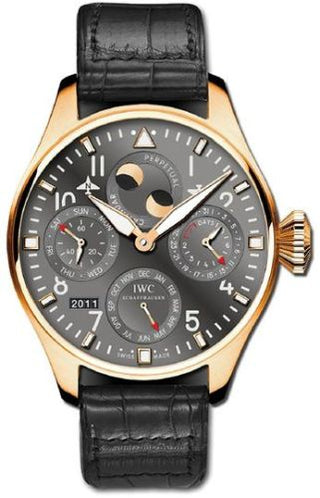 IWC - IW5026-38  Big Pilot Perpetual Calendar Red Gold / Ardoise / Latin America