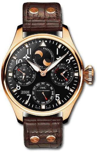 IWC - IW5026-08  Big Pilot Perpetual Calendar Red Gold / Black / Bucherer