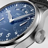 IWC - IW5027-08  Big Pilot’s Watch Annual Calendar "150 Years" Stainless Steel / Blue