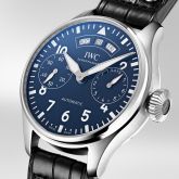 IWC - IW5027-08  Big Pilot’s Watch Annual Calendar "150 Years" Stainless Steel / Blue