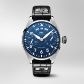 IWC - IW5027-08  Big Pilot’s Watch Annual Calendar "150 Years" Stainless Steel / Blue