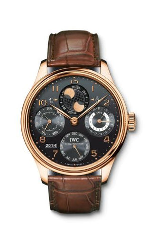 IWC - IW5032-02  Portugieser Perpetual Calendar 5032 Red Gold / Black 