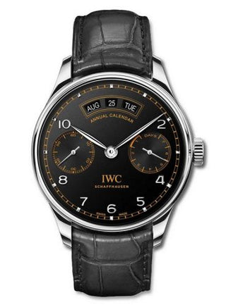 IWC - IW5035-07  Portugieser Annual Calendar Stainless Steel / Pisa