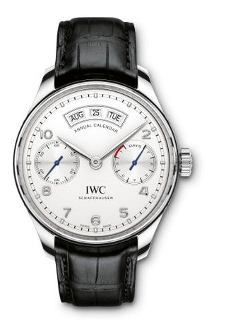 IWC - IW5035-01  Portugieser Annual Calendar Stainless Steel / Silver