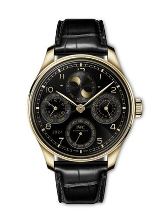 IWC - IW5037-02  Portugieser Perpetual Calendar 44 Armor Gold / Black