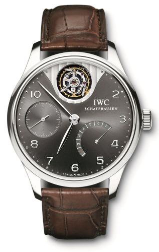 IWC - IW5042-07  Portuguese Tourbillon Mystere White Gold / Ardoise