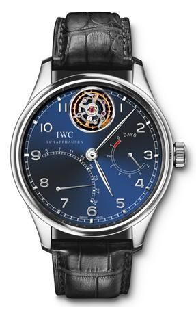 IWC - IW5044-04  Portuguese Tourbillon Mystère Rétrograde Platinum / Arije