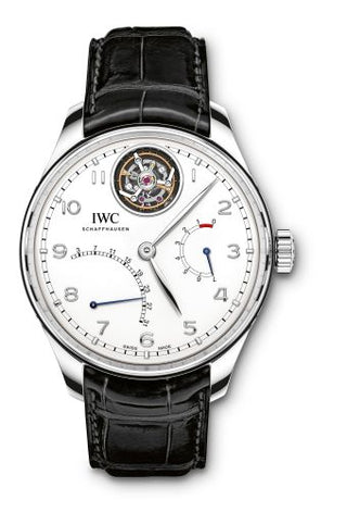 IWC - IW5046-01  Portugieser Tourbillon Mystère Rétrograde Platinum / Silver