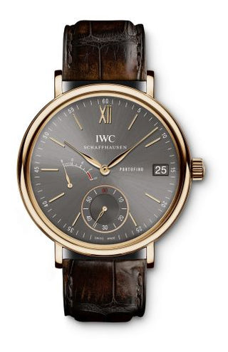 IWC - IW5101-04  Portofino Hand-Wound Eight Days Red Gold / Ardoise