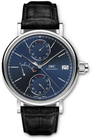 IWC - IW5101-05  Portofino Hand-Wound Eight Days Platinum / Laureus Charity Night 2011