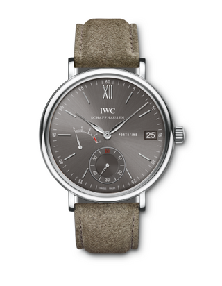 IWC - IW5101-15  Portofino Hand-Wound Eight Days Stainless Steel / Ardoise