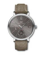 IWC Portofino Hand-Wound Eight Days Stainless Steel / Green / Harrods (IW5101-15)