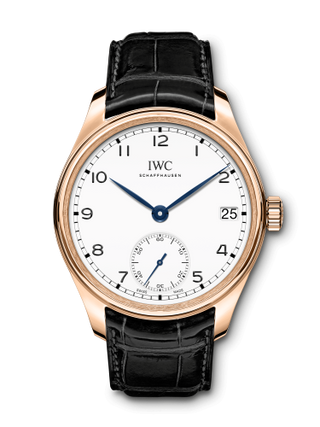 IWC - IW5102-11  Portugieser Hand-Wound Eight Days "150 Years" Red Gold / White