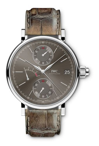 IWC - IW5151-03  Portofino Hand-Wound Monopusher White Gold / Slate