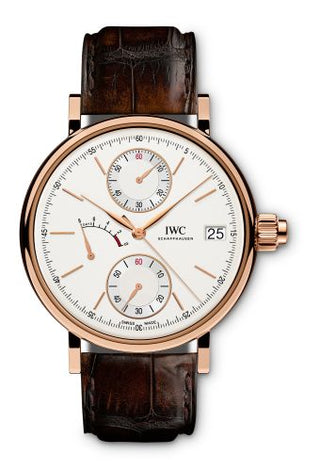 IWC - IW5151-04  Portofino Hand-Wound Monopusher Red Gold / Silver