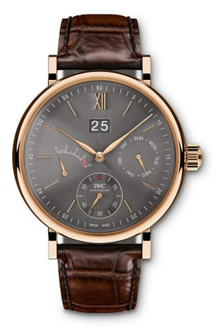 IWC - IW5162-03  Portofino Hand-Wound Day & Date Red Gold