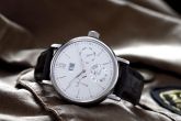 IWC - IW5162-01  Portofino Hand-Wound Day & Date Stainless Steel / Silver