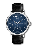 IWC Portofino Hand-Wound Eight Days Moonphase 150 Years Red Gold / Blue (IW5164-05)