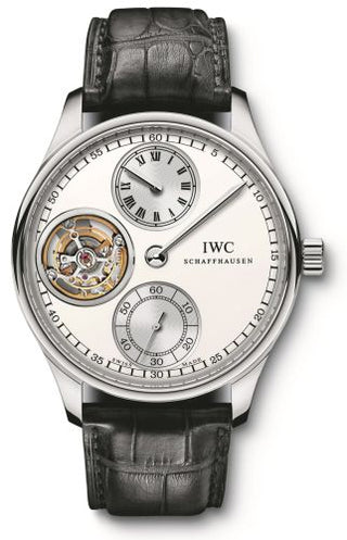 IWC - IW5446-01  Portugieser Regulateur Tourbillon Platinum / Silver