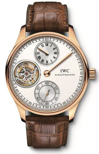 IWC - IW5446-02  Portugieser Regulateur Tourbillon Rose Gold / Silver