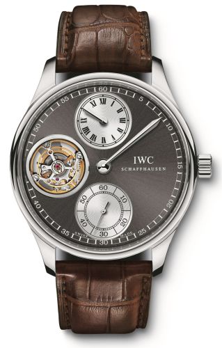 IWC - IW5446-03  Portugieser Regulateur Tourbillon White Gold / Ardoise