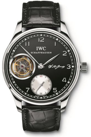 IWC - IW5447-04  Portugieser Tourbillon Hand-Wound F.A. Jones Platinum / Black