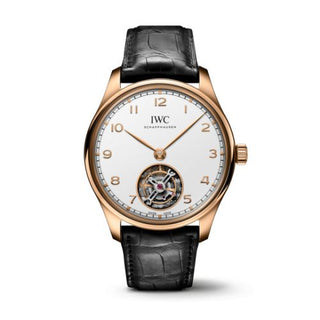 IWC - IW5458-01  Portugieser Hand-Wound Tourbillon Armor Gold / Silver