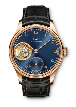 IWC - IW5463-05  Portugieser Tourbillon Red Gold / Blue