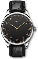 IWC Portuguese Hand-Wound Black (IW5703-02)