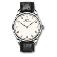 IWC Portuguese Automatic Stainless Steel / Silver (IW5703-03)