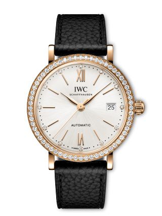 IWC - IW6586-03  Portofino Automatic 37 Red Gold - Diamond / Silver