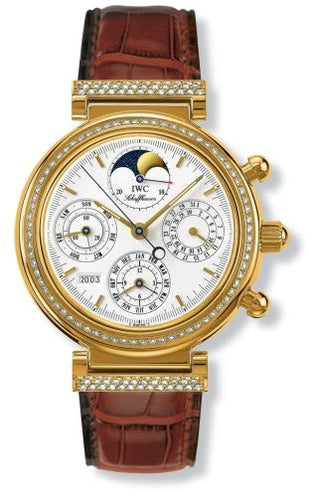 IWC - IW8153-01  Da Vinci Perpetual Yellow Gold / Diamond / White / German