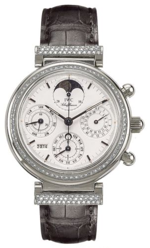 IWC - IW8153-09  Da Vinci Perpetual White Gold / Diamond / White / German