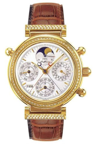 IWC - IW8154-01  Da Vinci Perpetual Rattrapante Yellow Gold / Diamond / Silver / German