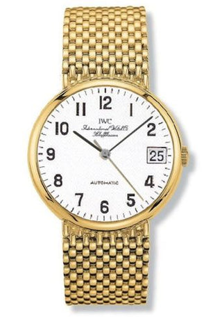 IWC - IW9251-06  Portofino Automatic Yellow Gold / White - Railroad / Bracelet