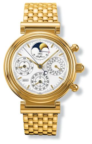 IWC - IW9252-01  Da Vinci Perpetual Yellow Gold / White / German / Bracelet