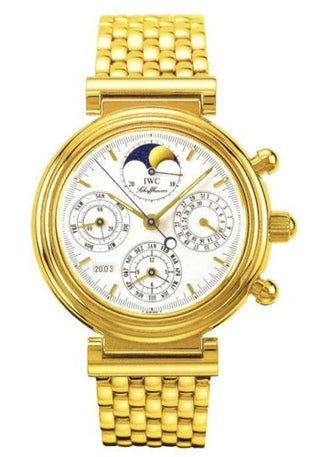 IWC - IW9252-03  Da Vinci Perpetual Yellow Gold / White / English / Bracelet