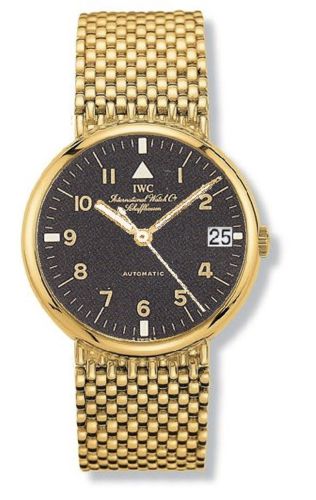 IWC - IW9261-02  Portofino Automatic Yellow Gold / Black - Pilot / Bracelet