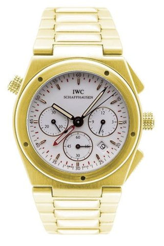 IWC - IW9515-02  Ingenieur Mecaquartz Chronograph Alarm Yellow Gold / White / Bracelet