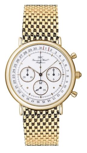 IWC - IW9531-01  Portofino Chronograph MecaQuartz Yellow Gold / White / Bracelet