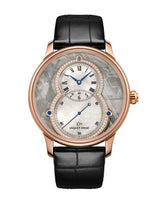 Jaquet Droz Form A Stainless Steel / White Arabic / Blue  Calf (J003033340)