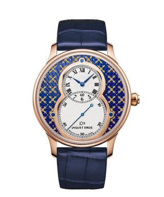 Jaquet Droz - J003033414  Grande Seconde 43 Paillonnée Blue / Red Gold