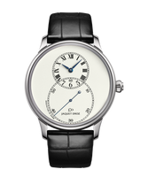 Jaquet Droz Grande Seconde 43 Black Enamel / White Gold (J003034201)