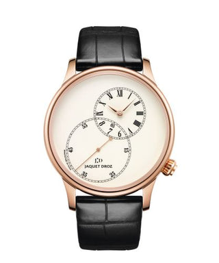 Jaquet Droz - J006033200  Grande Seconde 43 Decentree Ivory Enamel / Red Gold