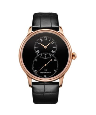 Jaquet Droz - J014013200  Grande Seconde 39  Black Enamel / Red Gold