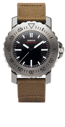 Kobold - KD 1172142  Soarway Diver Seal  Stainless Steel / Black