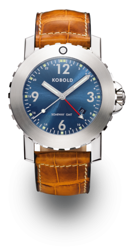 Kobold - KD 719121  Soarway GMT Stainless Steel / Blue