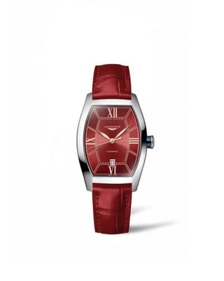 Longines - L2.142.4.09.2  Evidenza 26 Automatic Stainless Steel / Red