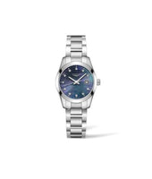 Longines Conquest Classic Quartz 34 Stainless Steel / Ceramic / Diamond / Black (L2.286.4.88.6)